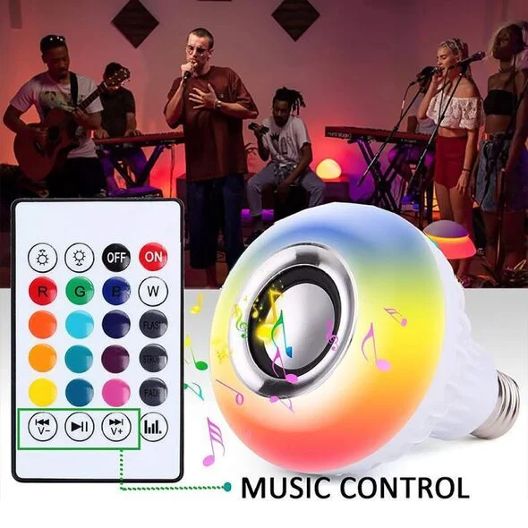 Lampe LED Bluetooth Multi Couleur thumbnail 7